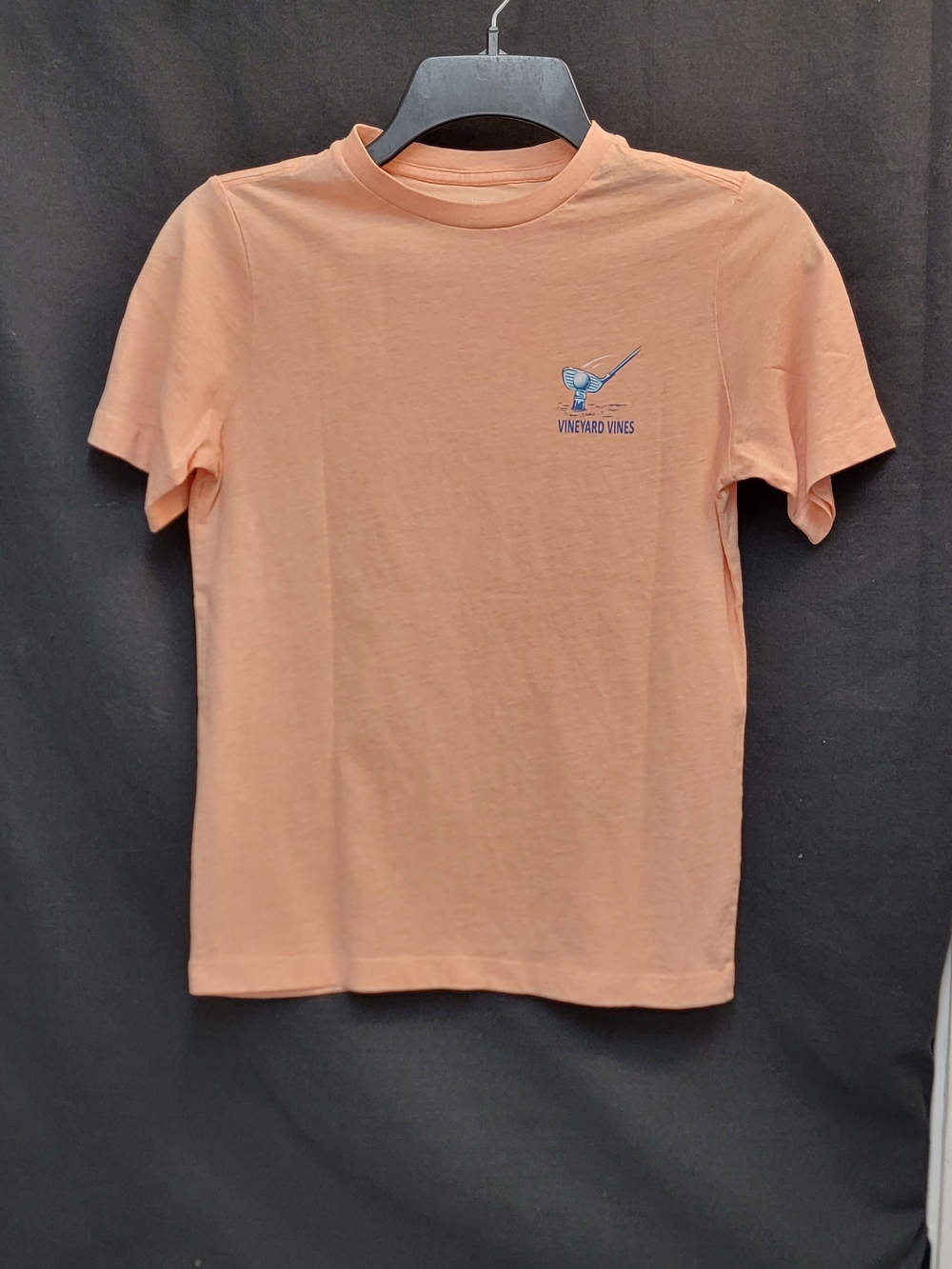 Vineyard Vines Men’s Peach Short-Sleeve Logo T-Shirt